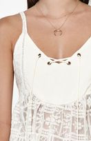 Thumbnail for your product : Somedays Lovin On The Road Lace-Up Cropped Top