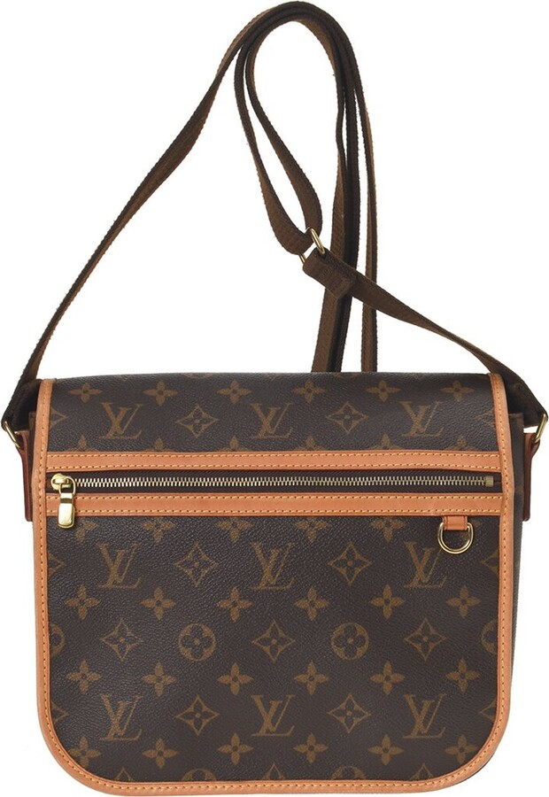 Louis Vuitton 2015 Pre-owned Macassar District mm Messenger Bag - Brown