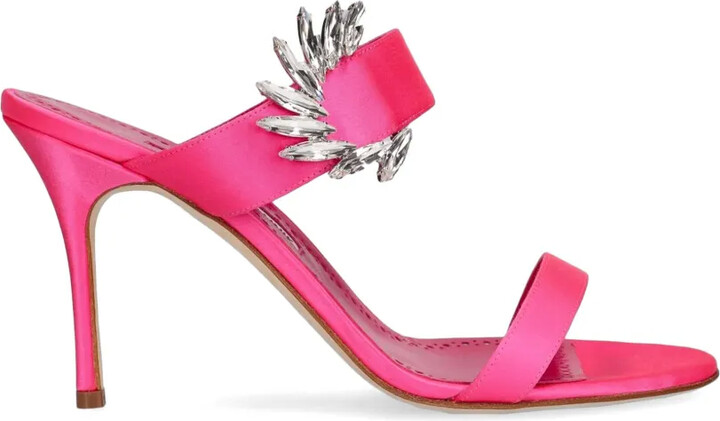 Manolo Blahnik Decorative-Detail Sandals