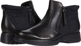 Thumbnail for your product : Munro American Bonnie (Black Leather/Flannel) Women's Shoes