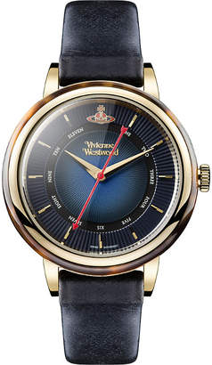 Vivienne Westwood VV158BLBL Portobello genuine leather watch