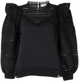 Thumbnail for your product : Sea Perforated-Design Blouse