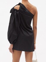 Thumbnail for your product : BERNADETTE Lucette Cotton-blend Poplin Mini Dress - Black