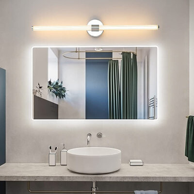 Modern LED Mirror Lamp 6000K Waterproof Wall Light for Bathroom Cloakroom Nargut LED Lights Amandia 
