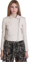 Thumbnail for your product : IRO Ashville Leather Jacket In Beige Leather
