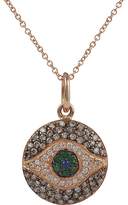 Thumbnail for your product : Ileana Makri Women's Diamond, Tsavorite & Sapphire Dawn Pendant Necklace
