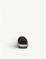 Thumbnail for your product : Gucci Princetown glittered leather slingback loafers 3-4 years