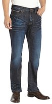 Thumbnail for your product : PRPS 1 year wash cotton 'Snowy Crevasses Baracuda' straight leg jeans