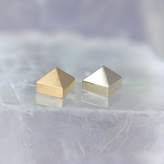 Thumbnail for your product : Lena Cohen Fine Jewellery 18k White Gold Domino Minimalist Piercing Diamond Stud
