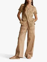 Thumbnail for your product : Ralph Lauren Polo Gnis Pintuck Linen Shirt, Burmese Tan