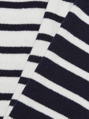 Michael Kors Layered Striped Cashmere Sweater