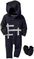Thumbnail for your product : Andy & Evan Crossword Puzzle Romper (Baby Boys)