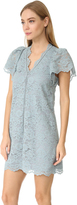 Thumbnail for your product : Rebecca Taylor V Neck Lace Dress