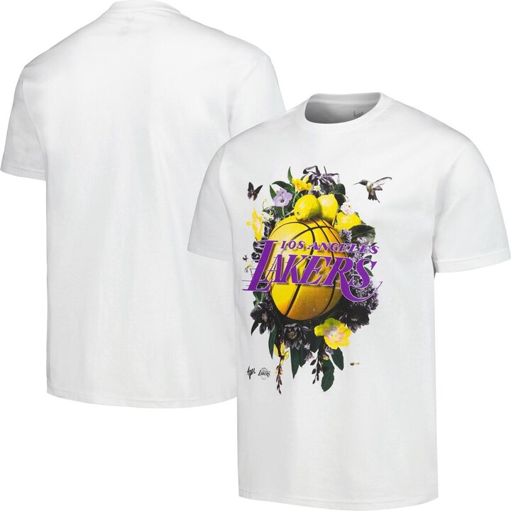 Men's Los Angeles Lakers NBA x Hugo Boss Black 360 Long Sleeve T-Shirt