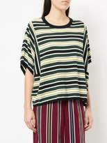 Thumbnail for your product : ASTRAET striped jersey T-shirt