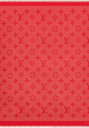 Louis Vuitton Precious Tiger Reykjavik Scarf, Red, One Size