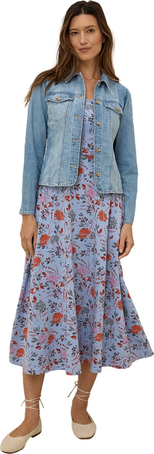 Blue Tropical Dress ShopStyle