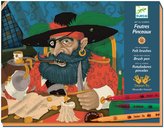 Thumbnail for your product : Djeco Art Kit Draw Pirates (Felt Tip Markers)