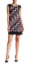 Thumbnail for your product : Maggy London Print Block Shift Dress