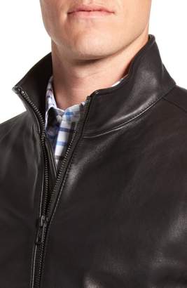 Vince Camuto Leather Moto Jacket