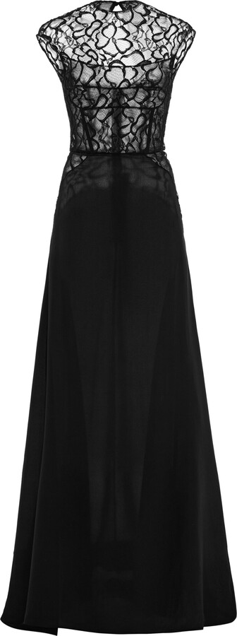 Harithand Detailed Silk Gown