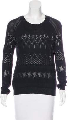Band Of Outsiders Long Sleeve Knit Sweater