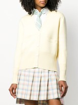 Thumbnail for your product : Thom Browne 4-Bar dolphin icon cardigan