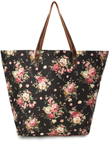 Thumbnail for your product : Forever 21 Romantic Rose Oversized Tote