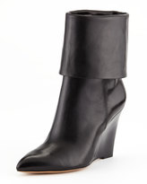 Thumbnail for your product : Michael Kors Paycen Fold-Over Wedge Boot