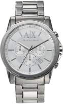 Thumbnail for your product : Armani Exchange Silver Dial Chronograph Mens Watch