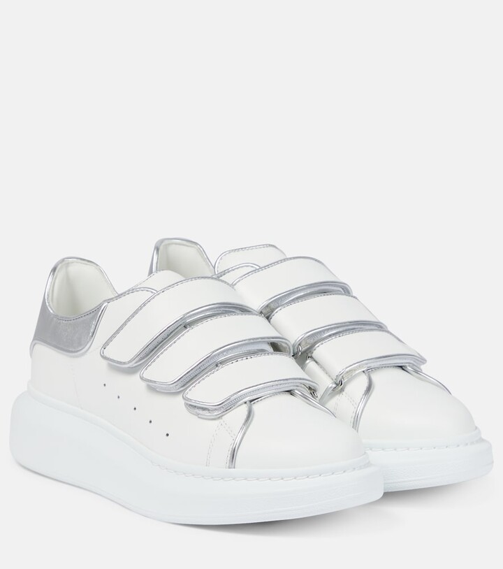 Alexander McQueen Oversized leather sneakers