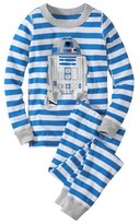 Thumbnail for your product : Hanna Andersson 'Star WarsTM - R2-D2' Organic Cotton Two-Piece Fitted Pajamas (Toddler Boys, Little Boys & Big Boys)