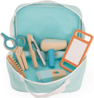 Janod Turquoise Hairdresser Toy Set