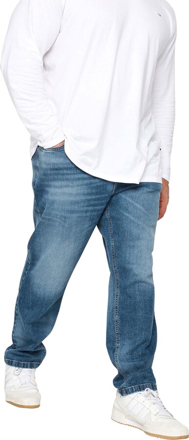 Badrhino Big And Tall Stretch Jeans BadRhino Big Tall Black