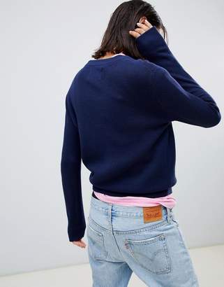 Calvin Klein Jeans Jeans logo knit jumper