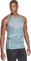 Thumbnail for your product : Puma Grey Striped Tank