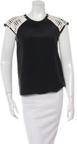 Thumbnail for your product : Parker Silk Short Sleeve Top