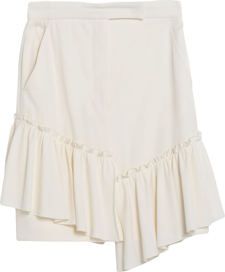 Max Mara Women's White Mid Length Skirts | ShopStyle