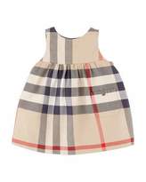 Thumbnail for your product : Burberry Della Check Sleeveless Jumper, 6-18 Months