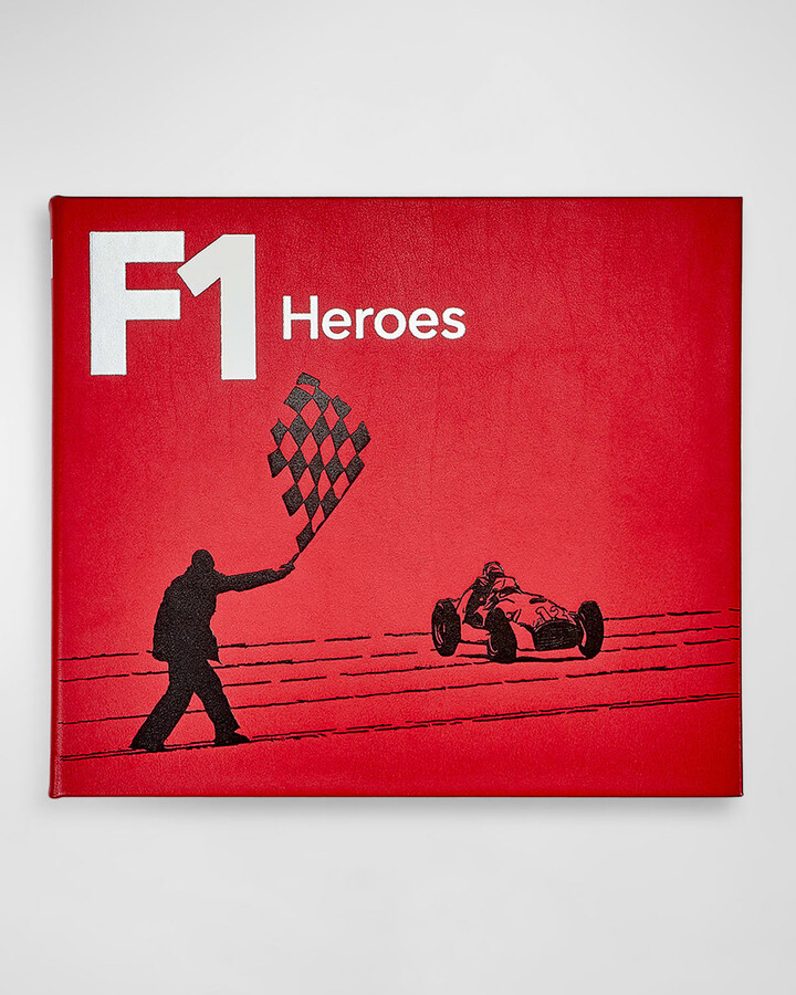 Graphic Image "F1 (Formula One) Heroes" Personalizable Leather Bound Book