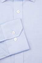 Thumbnail for your product : Moss Esq. Regular Fit Blue Single Cuff Oxford Non Iron Shirt