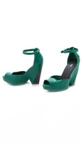 Thumbnail for your product : Melissa Floret Ankle Strap Sandals