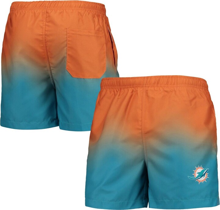 Men's Foco Aqua Miami Dolphins DipDye Swim Shorts ShopStyle