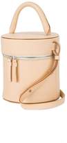 Thumbnail for your product : Building Block Peach drum Leather shoulder bag