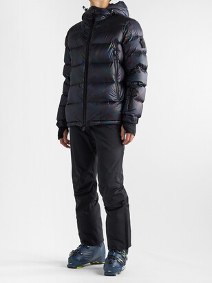 MONCLER GRENOBLE Lignod Slim-Fit Quilted Iridescent Ripstop Down Ski Jacket