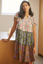 Thumbnail for your product : Anthropologie Penrose Tiered Tunic Dress By in Assorted Size XXS