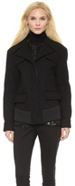Thumbnail for your product : Vera Wang Collection Cropped Trench Jacket