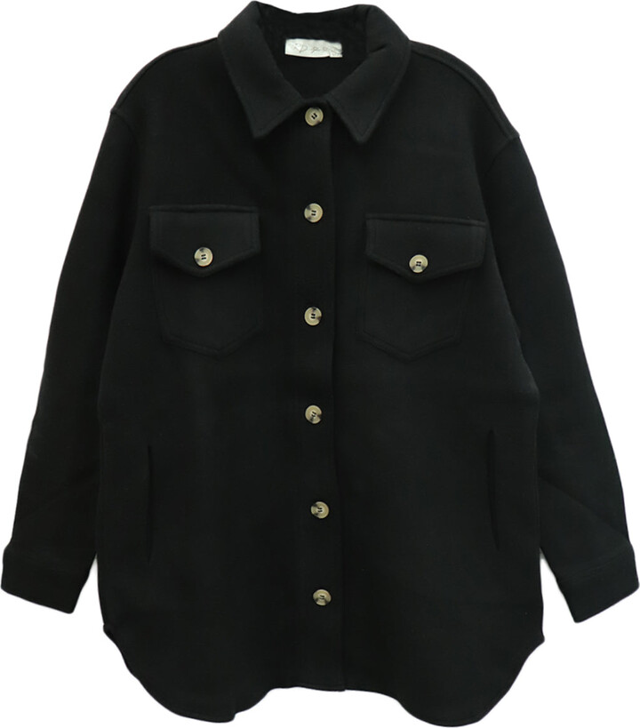 RD Style Knit Shirt Jacket ShopStyle