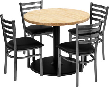 Restaurant Furniture by Barn Furniture Rosy 36" Round Table Set W/ Chairs