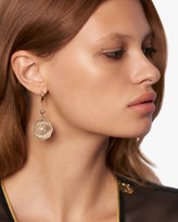 Thumbnail for your product : Marlo Laz Porte Bonheur Coin Earrings